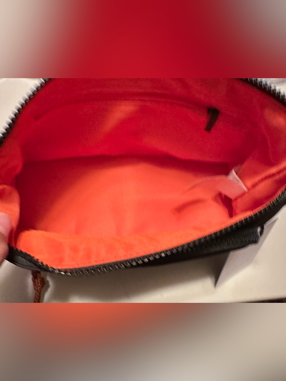 Prüne brand black nylon cosmetic bag NEW! - Picture 5 of 11